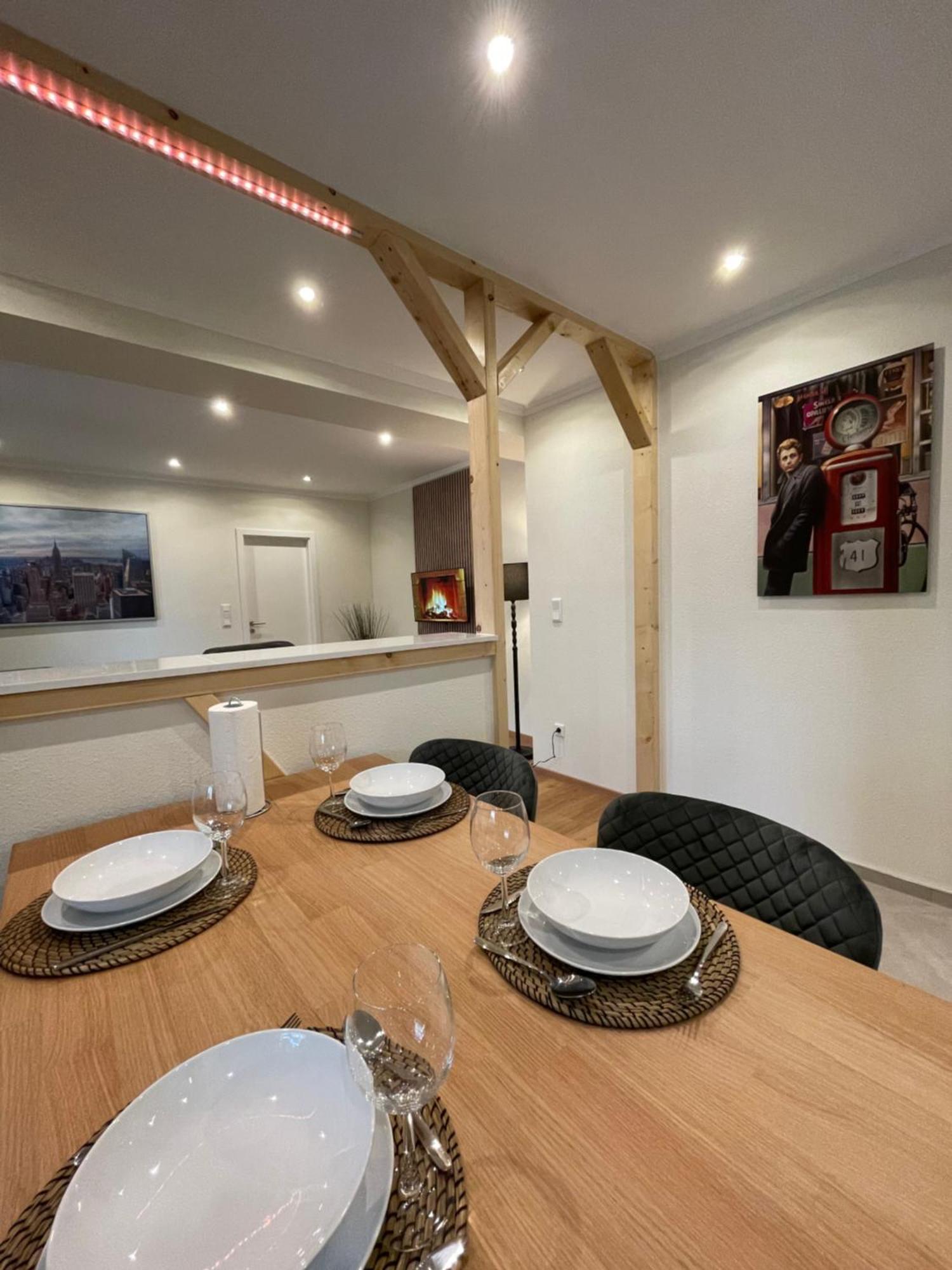 Moderne Ferienwohnungen In Dissen מראה חיצוני תמונה